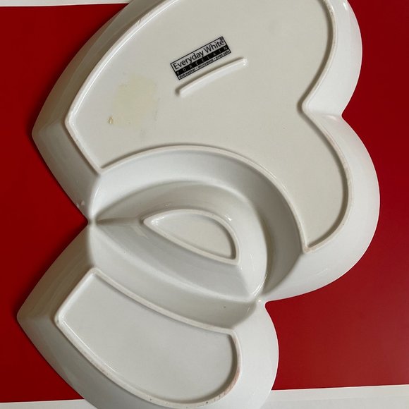 Heart shaped serving plate - Picture 2 of 5